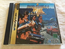 Taito Chase H.Q. Special Police S.C.I. Sega Saturn SS "good" Japan Used