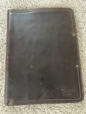 Saddleback Leather Co Portfolio Document Organizer 深咖啡 棕色皮革 — 第 1/3 张图片