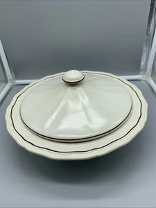 Vintage Kensington Sommerset Ironstone 10 1/4" Round Vegetable Bowl - Picture 1 of 5
