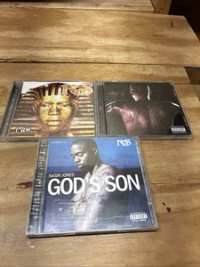 3 Nas CD's - I am, God's Son & Self Titled - Resurfaced Discs - Imagen 1 de 17