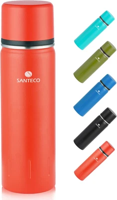 Borraccia Termica, Termos Caffè in Acciaio Inox Doppia Mantiene Le Bevande Fredd - Immagine 1 di 4