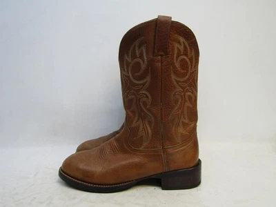 Botas vaqueras de cuero marrón Durango para hombre talla 8 EE Foto 1 de 4