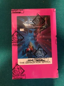 1984 FTCC Star Trek 3 Search for Spock Movie Cards Full Box 36 BBCE Wrapped - Picture 1 of 3