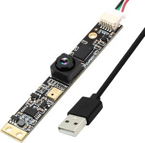 Module caméra USB ELP 8MP 30FPS avec micro, objectif 105° pour PC, Mac, imprimante 3D - Photo 1/9