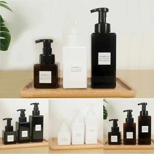 PETG Plastic Pump Bottle Foaming Soap Dispenser for Lotion Shampoo 250/450/650ML - Picture 1 of 21