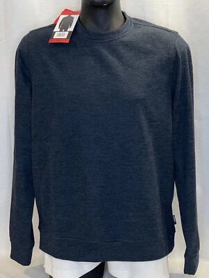 GERRY MEN'S LONG SLEEVE CREW SHIRT PULLOVER SIZE MEDIUM, BLUE NAVY NWT - Image 1 of 4