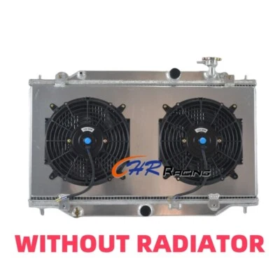 Cubierta de radiador de aluminio + ventiladores para Mazda 6 GJ GL SHY1 SHY4 SHY6 2012-2018 2,2 D Foto 1 de 4