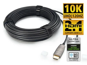 Inakustik Profi HDMI 2.1 LWL Kabel 10K * Länge 2,0 m * Neu und OVP * - Bild 1 von 3