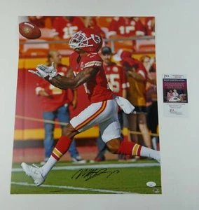Mecole Hardman Signed 16x20 Photo Kansas City Chiefs Autographed JSA COA - Picture 1 of 6