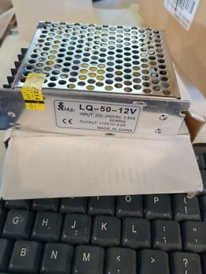 LQ-50-12V AC 200V/240V DC 12V/4.2A LED Strip Light Switch Switching Transformer - Image 1 of 2