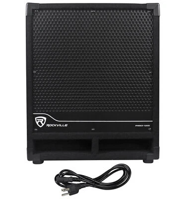 Rockville RBG12S Bass Gig 12" 1400 vatios activo Powered PA Subwoofer DJ/Pro Foto 1 de 4