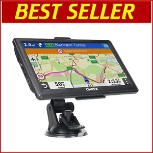Professional GPS Navigation for Truckers and RVs - Touchscreen & Driver Alerts - Picture 1 of 9