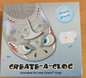 Crocs Create-A-Cloc - Shark Pack - neu, ovp - Mache einen Hai aus einem Croc - Bild 1 von 7