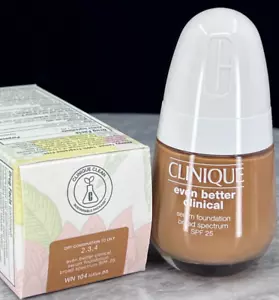 Clinique Even Better Clinical Serum Foundation SPF 25 WN 104 Toffee (M) 1 oz - Picture 1 of 6