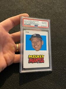Mickey Mantle PSA 10 MINT Topps #67SMM New York Yankees Collector Man Cave 2012