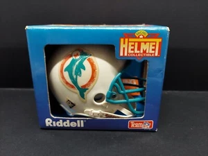 Casco Riddell Micro Miami Dolphins 1995 2 7/8 con scatola! - Foto 1 di 8