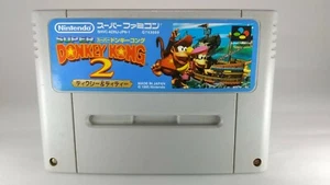 Super Donkey Kong 2 Nintendo SNES Cartridge Only Japan Import - Picture 1 of 3