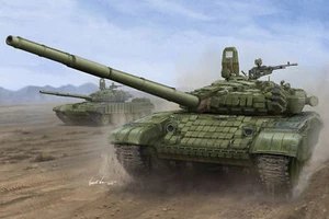 Trumpeter 00925 - 1:16 Russian T-72B/B1 Mbt (W/ kontakt-1 Reactive Armor) - New - Picture 1 of 1