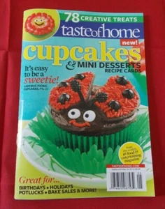 NEW! 2012 Taste of Home "Cupcakes & Mini Desserts" Recipe Cards - Bild 1 von 4