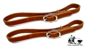 Par de remolcadores de cuello de pecho de 3/4" de alta resistencia arnés de cuero hecho a mano EE. UU. Eddy's - Imagen 1 de 4