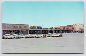 North Crest Einkaufszentrum Oldtimer Fort Wayne Indiana IN ca. 1950er Postkarte - Bild 1 von 2