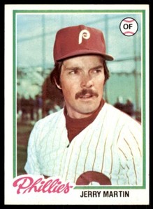 1978 Topps Jerry Martin (100) Baseball Cards #222