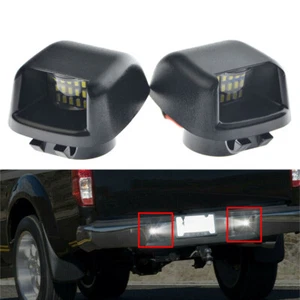 2Pcs LED License Plate Light Rear Bumper Lamp For Armada Titan Xterra Frontier - Picture 1 of 8