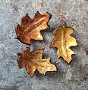 Oak Leaf Dish, Clay Keepsake Tray, Ring/Jewellery Holder, Nature Inspired Décor - Picture 1 of 36