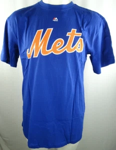 Camiseta grande y alta para hombre New York Mets MLB Majestic "#48 Jacob deGRom" - Imagen 1 de 7