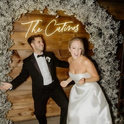 Luz LED Neón Personalizada - Letrero Personalizado para Bodas, Celebraciones Foto 1 de 4