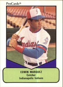 1990 ProCards AAA #584 Edwin Marquez