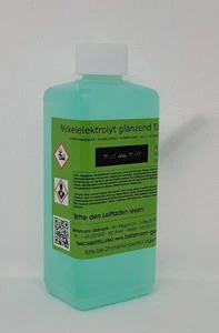 Betzmann Galvanik Nickel Elektrolyt - Glanz Nickel für Jedermann inkl. Anleitung - Bild 1 von 1