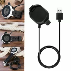 USB Charging Cradle Charger Cable Cord for Garmin Approach S5 S6 GPS Golf Watch - Picture 1 of 12