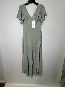 Ever Pretty Women's Empire Waist mint green Hi-low dress NWT sz S (US 4) - Picture 1 of 3