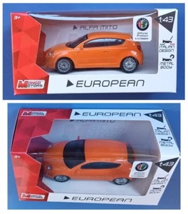 Alfa Romeo Mito modellismo 1:43 Mondo Motors European metal body Italian design - Foto 1 di 1