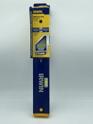 IRWIN 2500 Series Heavy Duty 16-in Box Beam Dual Sided Level - 1794061 - NOS - Image 1 of 4