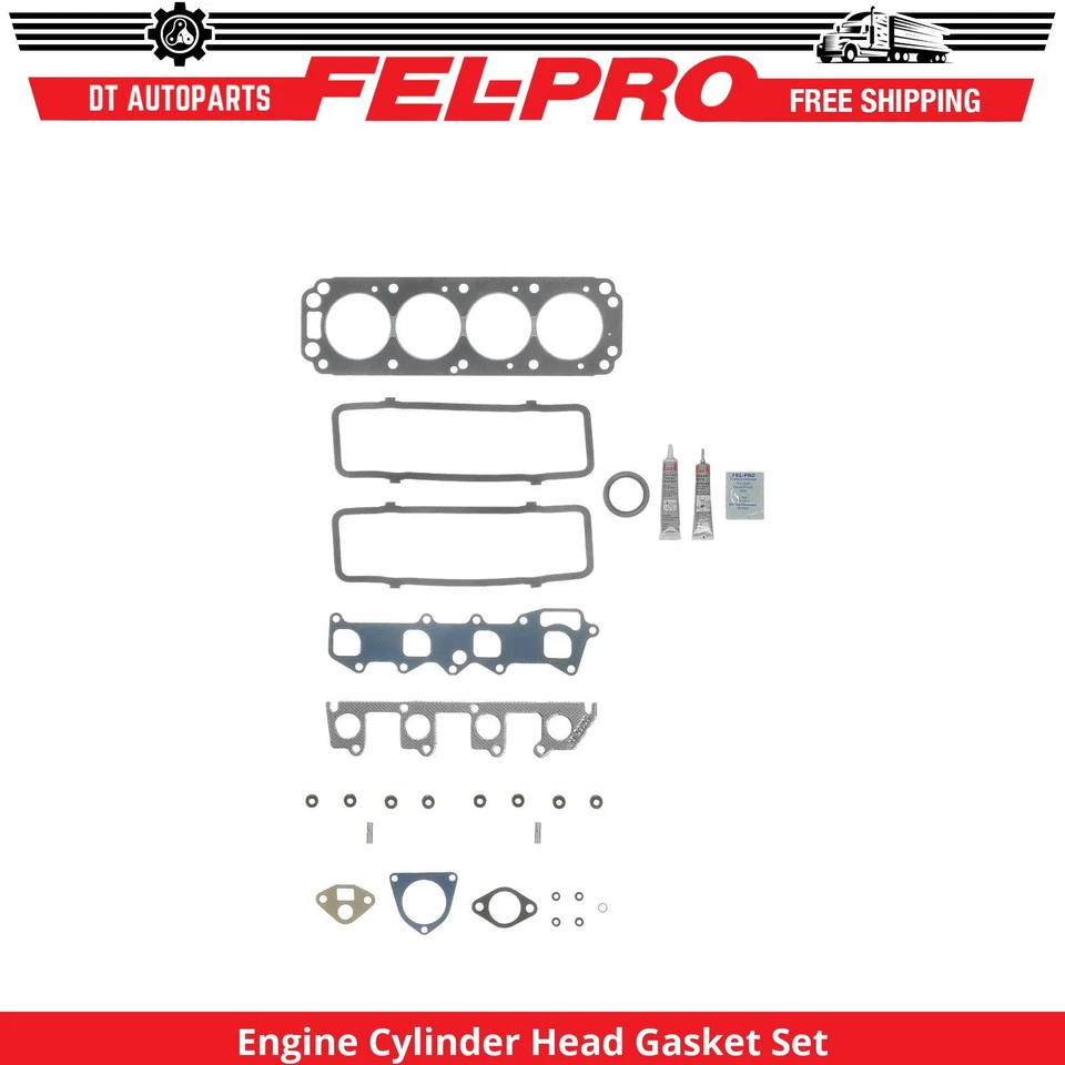 Juego de juntas de culata de motor Fel-Pro 1982 para Pontiac T1000 1981-1987 1,6 L L4 Foto 1 de 1