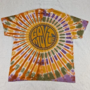 Gov't Mule Tye-Dye T-Shirt Herren XL Orange Lila Grün Government Govt Band Dose - Bild 1 von 6