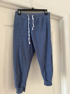 Coco Limon Pants Womens M Blue Joggers Pull On Drawstring Athleisure Yoga See Ad - Picture 1 of 3
