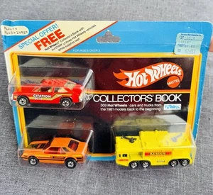 1980 HOT WHEELS Collectors Book 3 Car Cobra Mustang/Citation/Airport Fire #1495 - Picture 1 of 7