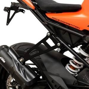 ZIEGER Exhaust Holder Exhaust Mount KTM RC 390 Year 2023-24 Black - Picture 1 of 1