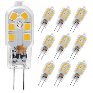 G4 LED Bulb, 20W Halogen Bulb Replacement, 2 Watt G4 Bulbs Bi-Pin Base, AC/DC... - Picture 1 of 7