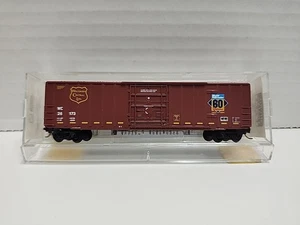Spur N Micro-Trains Wisconsin Central 50' Rib Side Box Car #26173 - Bild 1 von 7