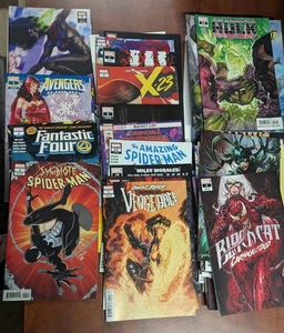 ENORME CASI NUEVO COLECCIÓN DE CÓMICS MARVEL (60) lote de variantes, Spider-Man y Wolverine - Imagen 1 de 12