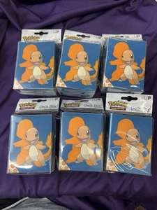 6 Pokemon Deck Box For Collectible Cards Brand New Charmander - Picture 1 of 4