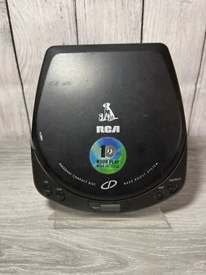 Винтажный персональный проигрыватель компакт-дисков 1997 RCA модель RP-7915A с источником питания - Изображение 1 из 4