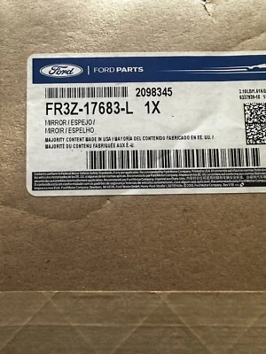 Espejo retrovisor exterior Ford Mustang LH 2015-2023 Mustang FR3Z-17683-L NUEVO OEM Foto 1 de 4