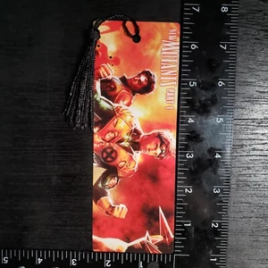 Upcycled Comic Book Bookmark 6.5"×2.375" New Mutants Black Tassel Artsy Gift - Picture 1 of 10