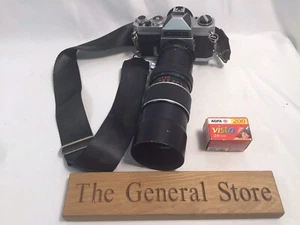 Chinon CX Vintage Film Camera With Optomax Lens- Good Condition - Picture 1 of 11