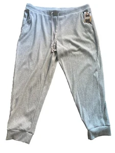 AVIA WOMENS BRUSHED RIBBED JOGGER PANTS WITH SIDE POCKETS SIZE 3XL (22) NWT - Picture 1 of 5